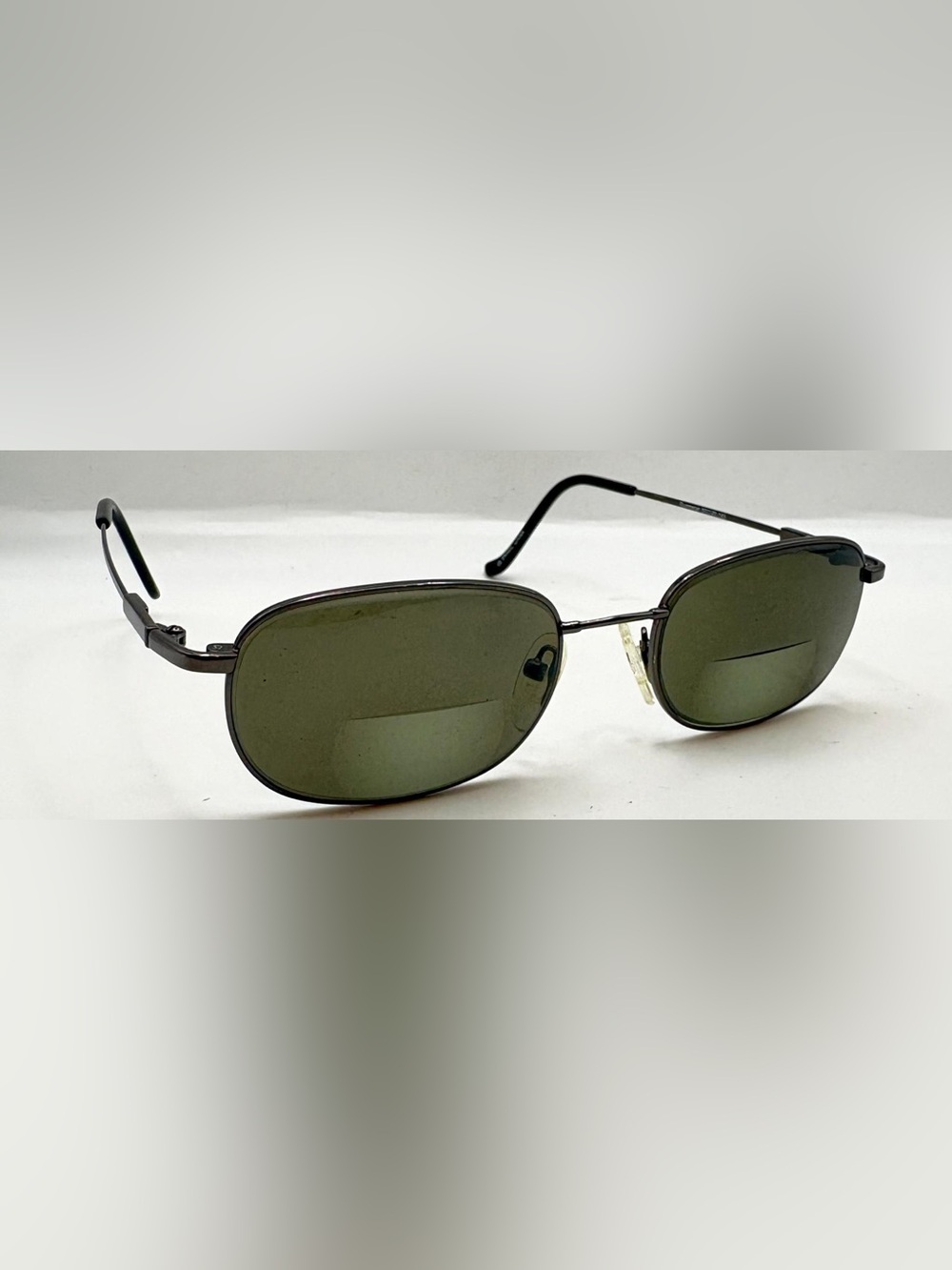 Capri FX3 Gunmetal Oval Metal Sunglasses Frames Only